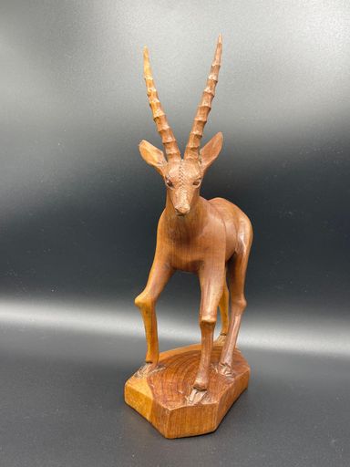teak antelope mid-century