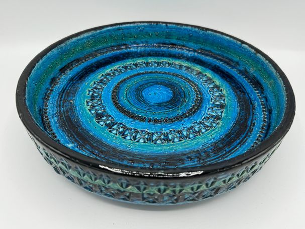 Bitossi Rimini Blu Large Bowl by Aldo Londi
